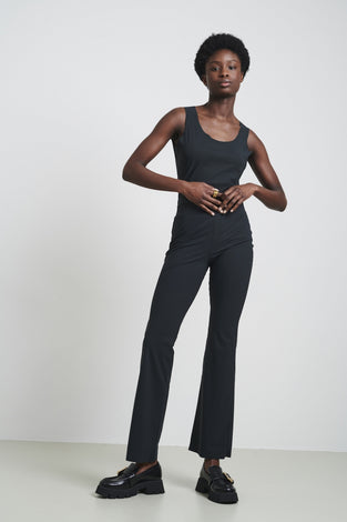 Pantaloni Eliya easy wear flair Maglia tecnica | GrigioNotte