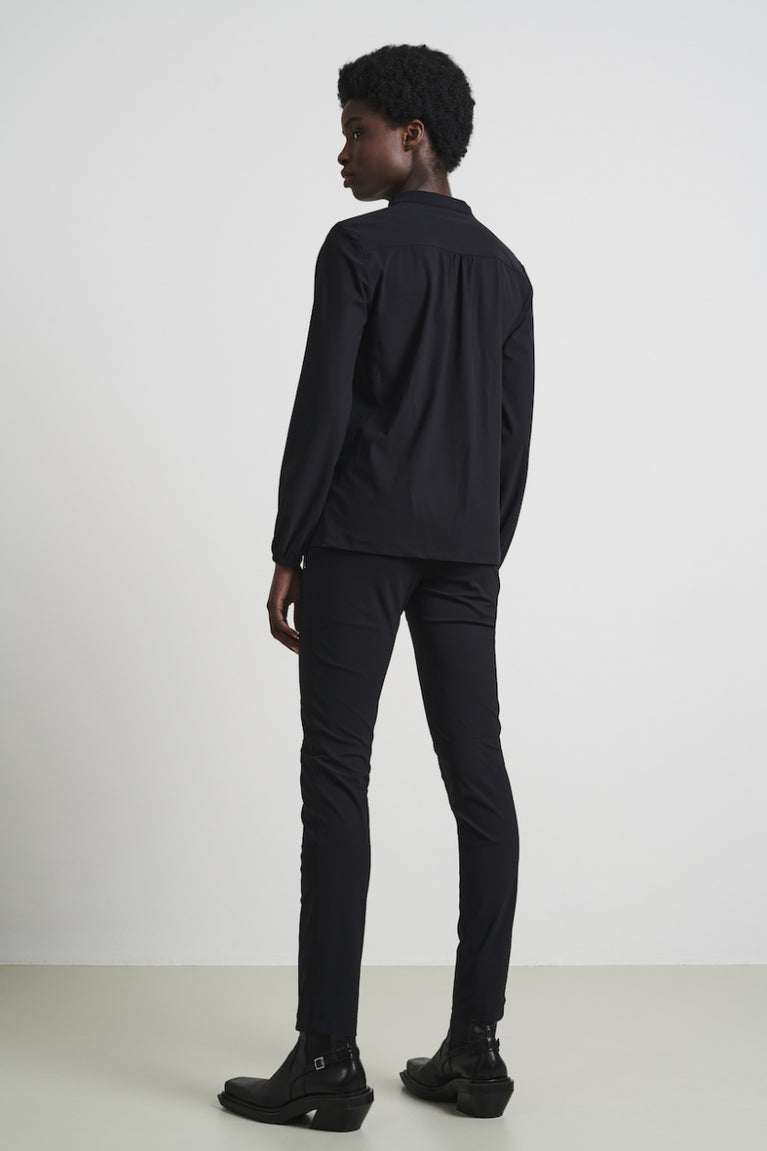 Blusa Bella Maglia Tecnica | Nero