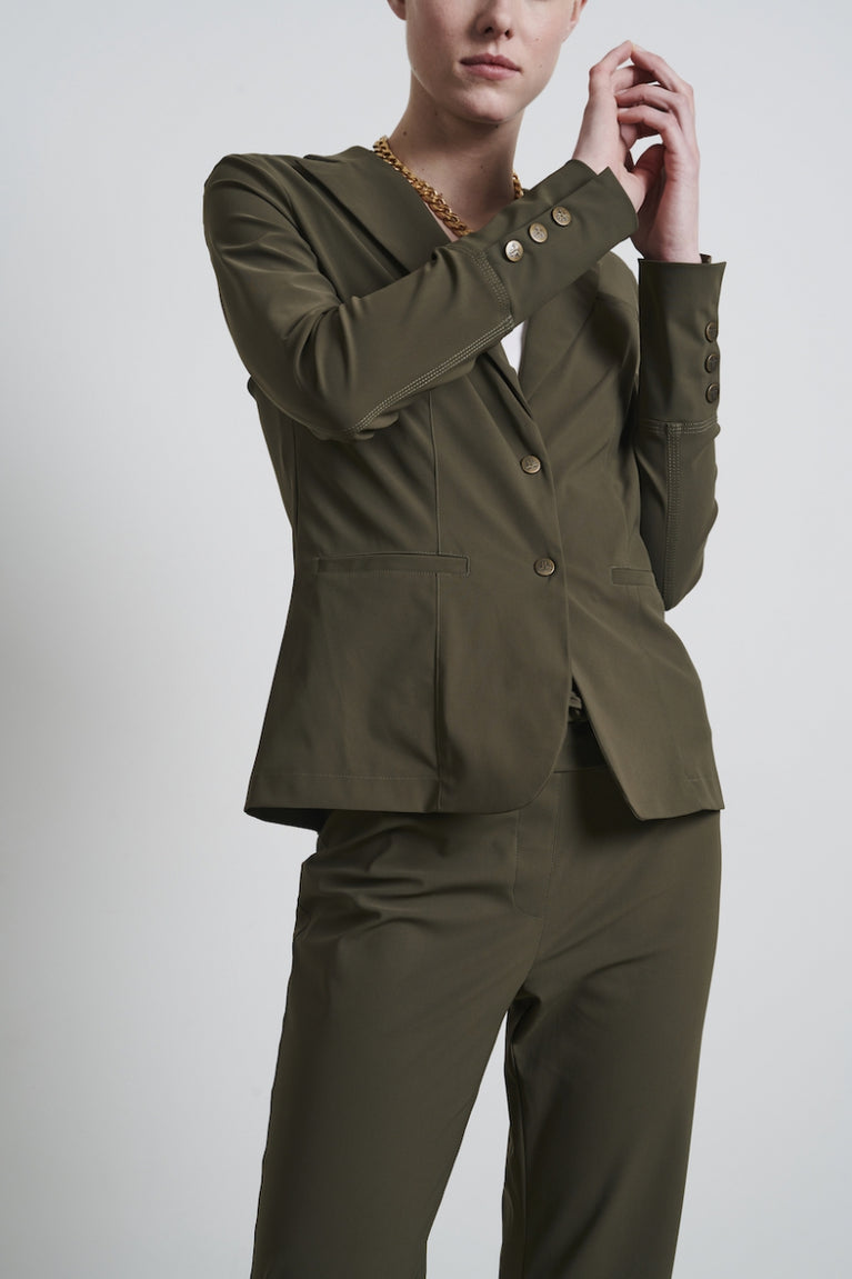 Blazer Roma easy wear Maglia Tecnica | Esercito