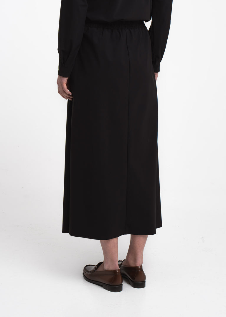 Mercedes skirt technical jersey | Black