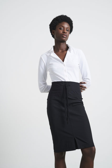 Blusa Betty easy wear Maglia Tecnica | Bianco