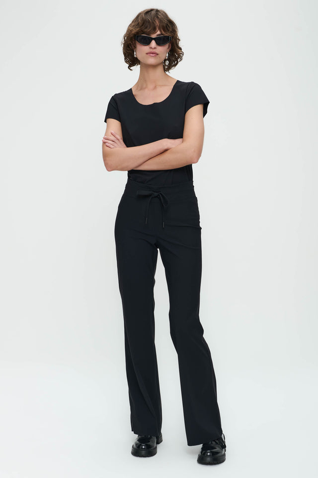 T-shirt Sara easy wear Maglia Tecnica | Nero