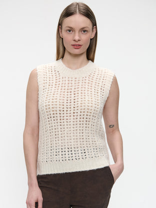 Shiny Vest 1008 | Off White