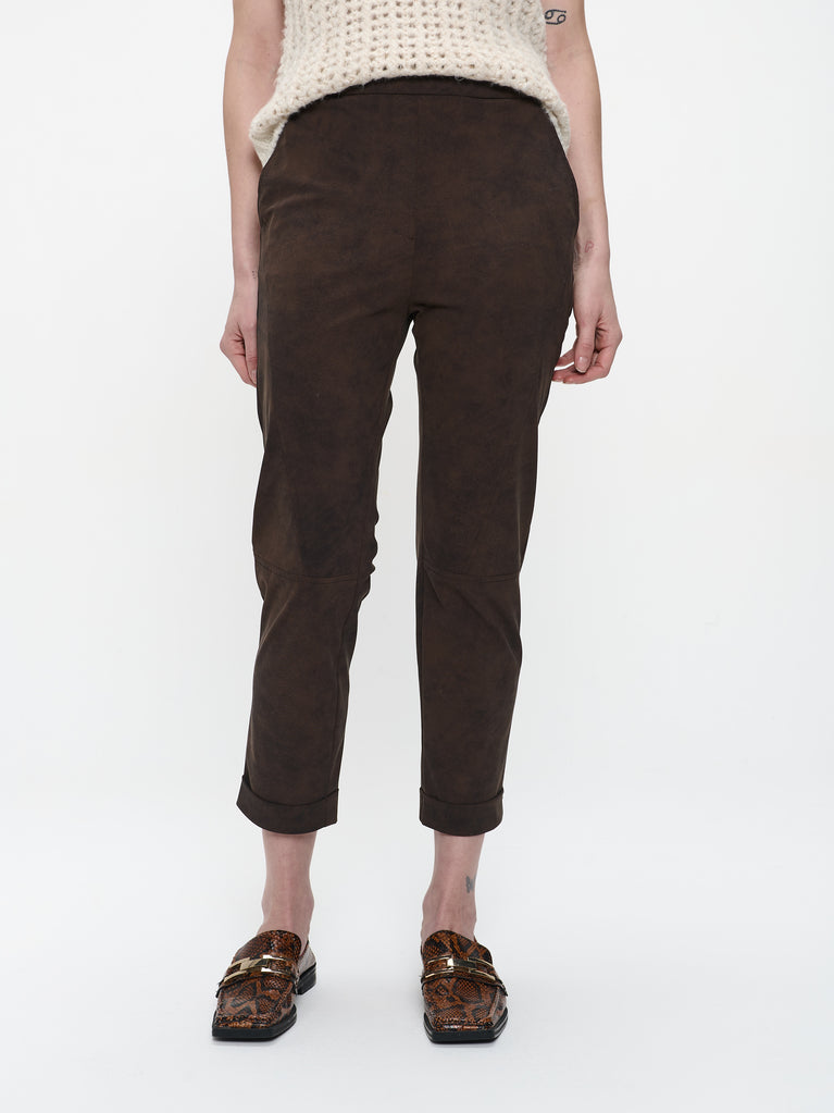 Timelia pants technical jersey | Brown