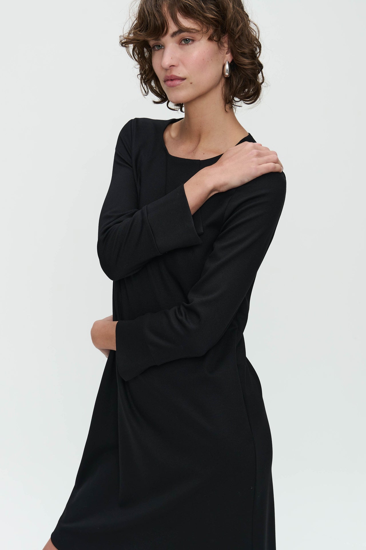 Joan Terry jersey Dress | Old Black