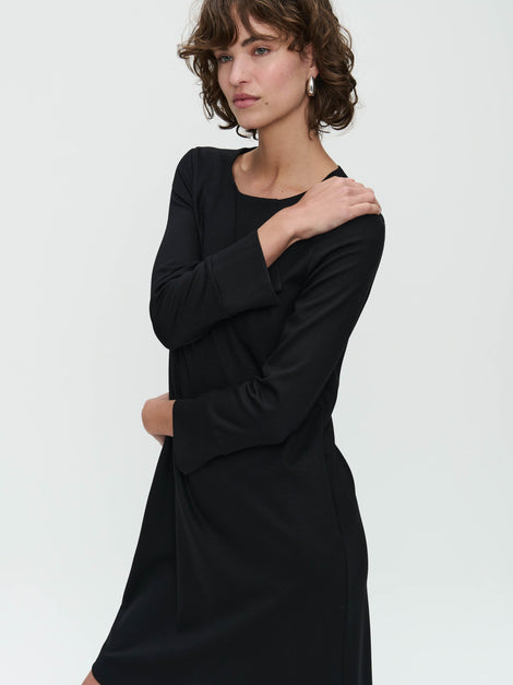 Joan Terry jersey Dress | Old Black