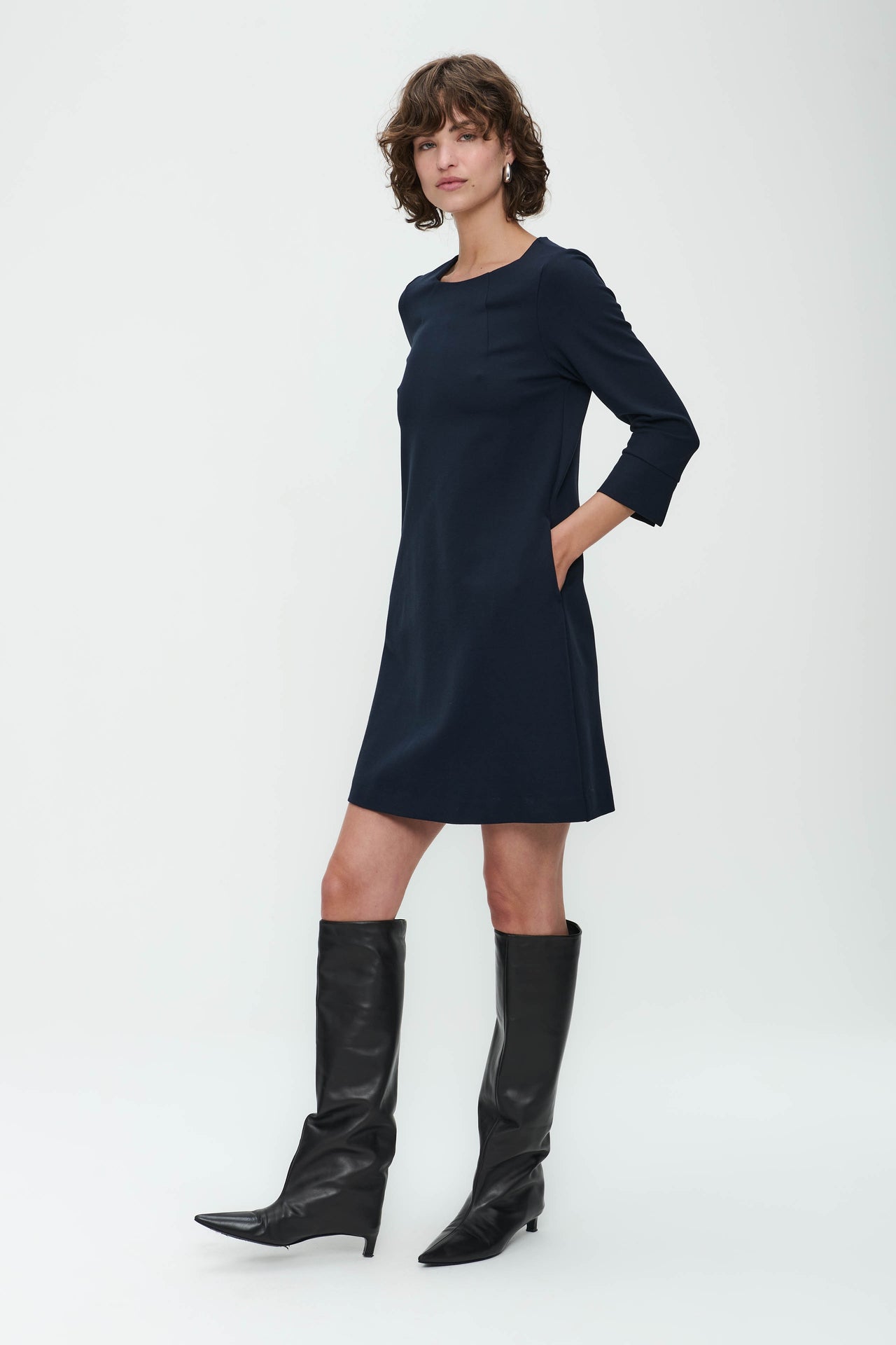 Joan Terry jersey Dress | Blue