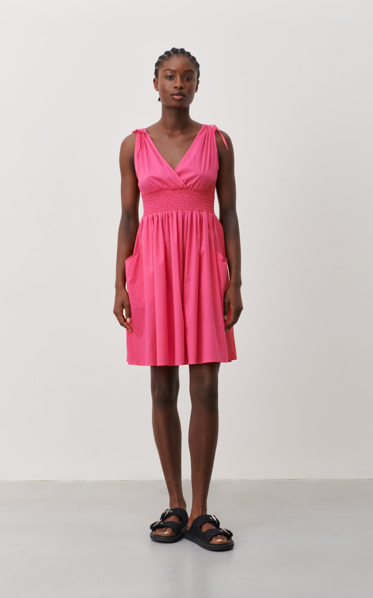 Layla Dress Technical Jersey | Green