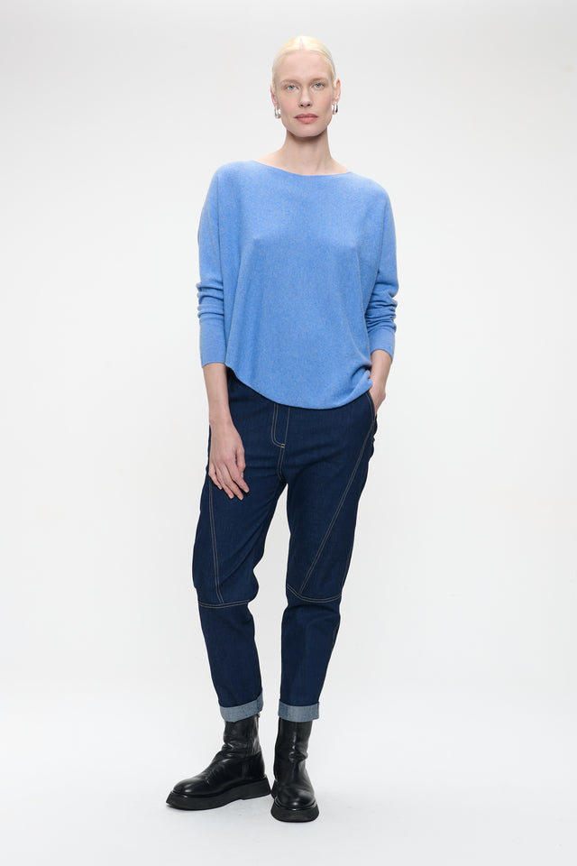 Pullover Cashmere blend 2482 | Sky