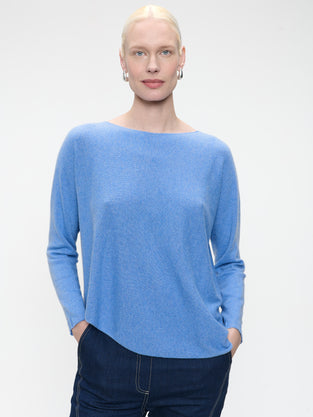 Pullover Cashmere blend 2482 | Sky