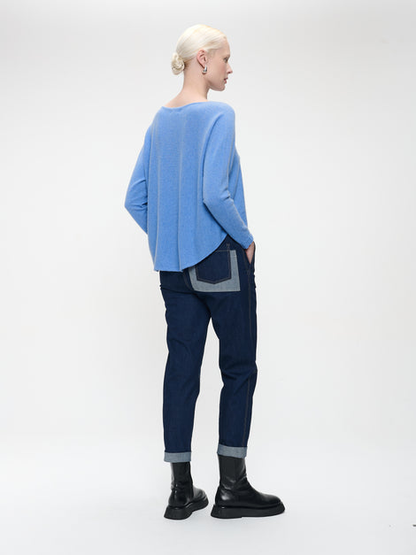 Pullover Cashmere blend 2482 | Sky