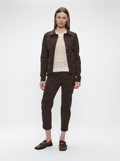 Riva jacket technical jersey | Brown