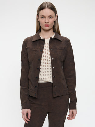 Riva jacket technical jersey | Brown