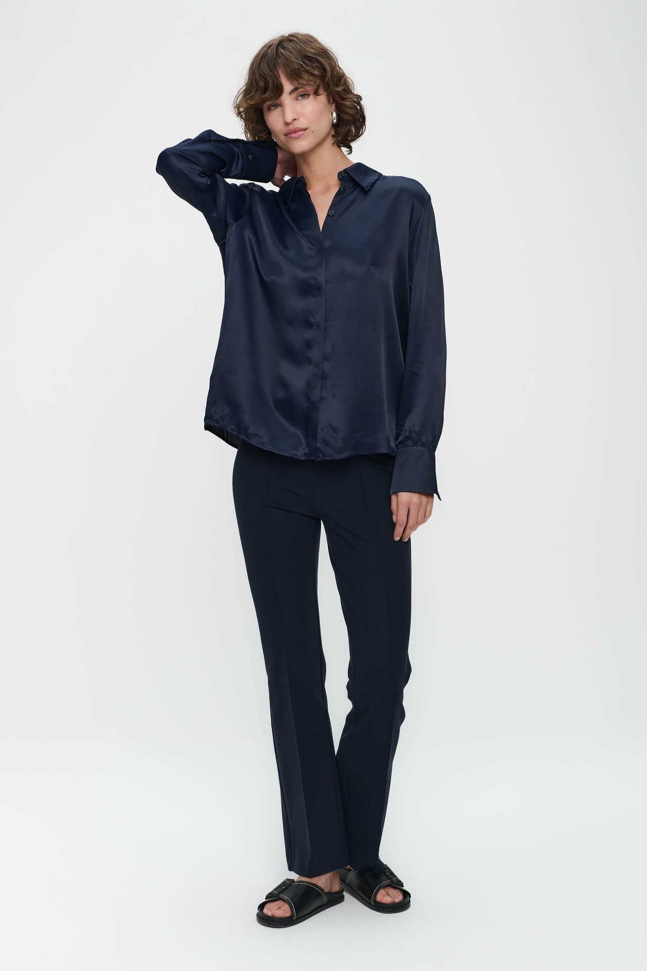 Sofi Viscose Blouse | Blue