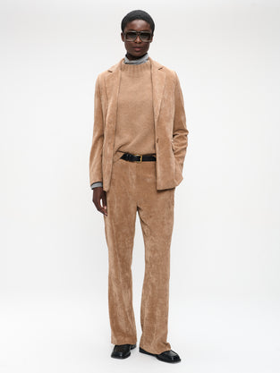 Velvet jeans blazer | Ohra