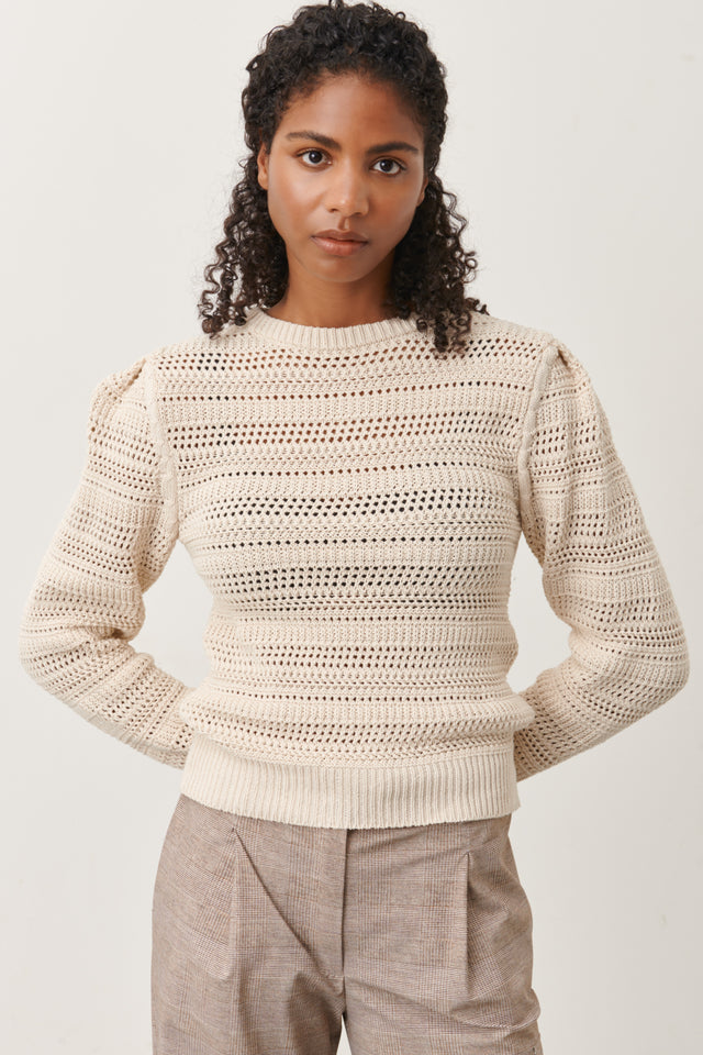 Pullover 30107500 | Ecru