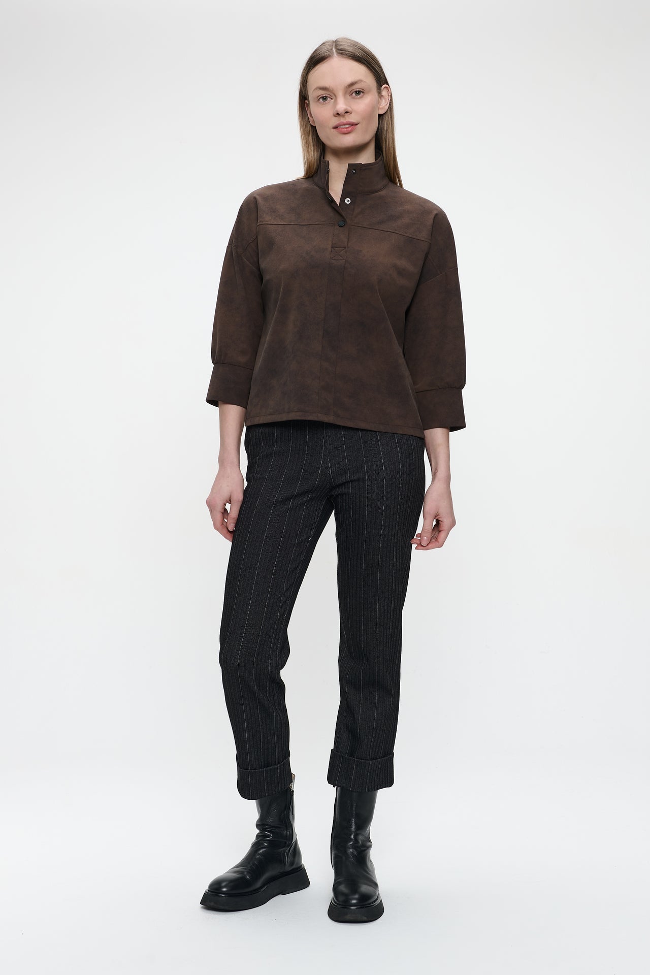 Parrot viscose elastene pants | Black