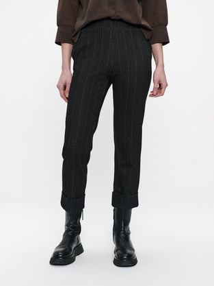 Parrot viscose elastene pants | Black