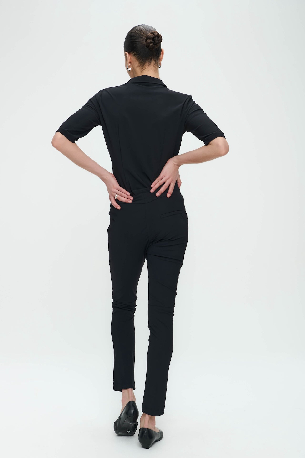 Pantalone Idris Maglia Tecnica | Nero