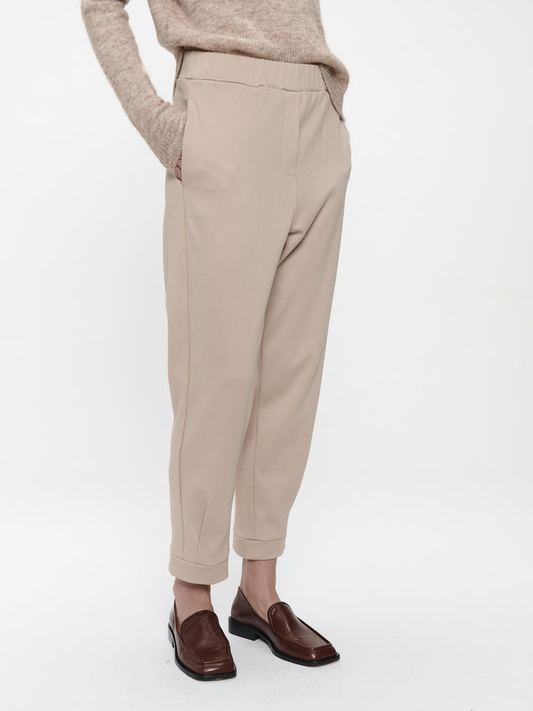 Primo viscose elastane pants | Beige