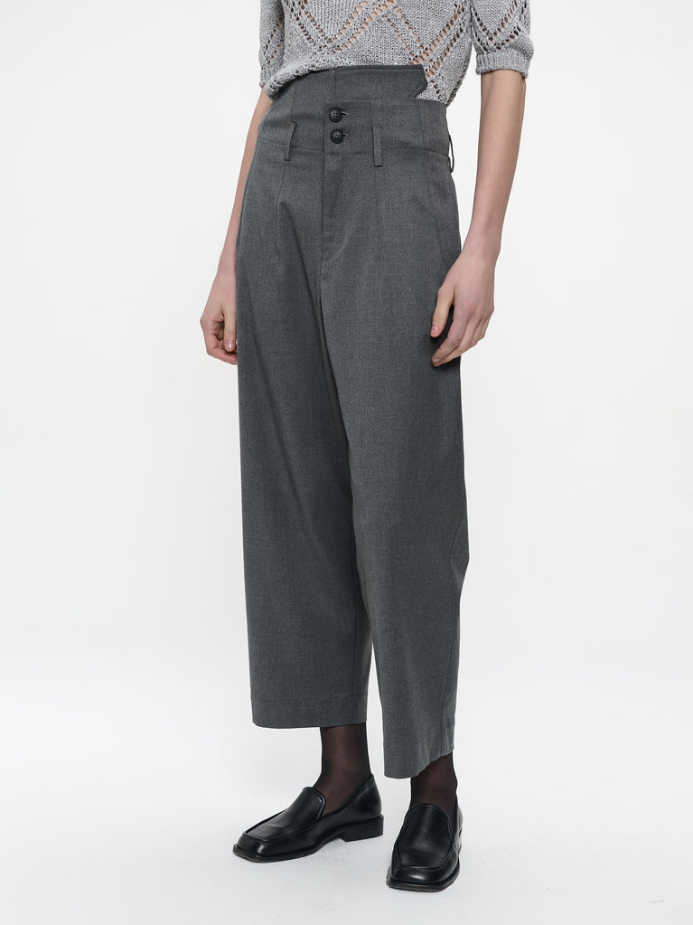 Robin viscose pants | Dark Grey