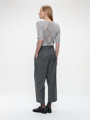 Robin viscose pants | Dark Grey