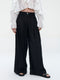 Takara linen mix pants | Black