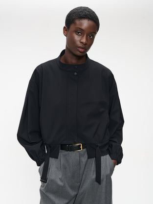 Ian jacket technical jersey | Black