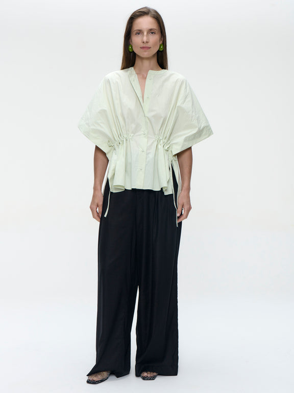 Hiroko cotton mix blouse | Aloe
