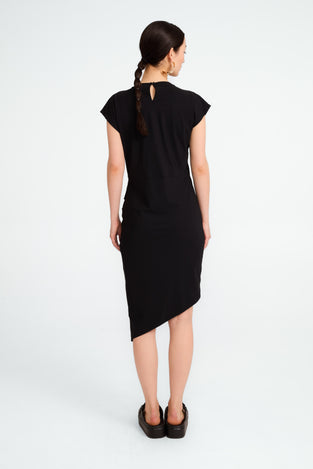 Luxor studio dress technical jersey | Black