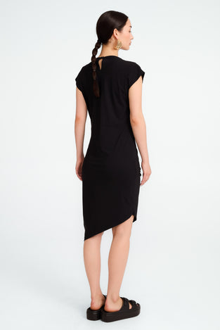 Luxor studio dress technical jersey | Black