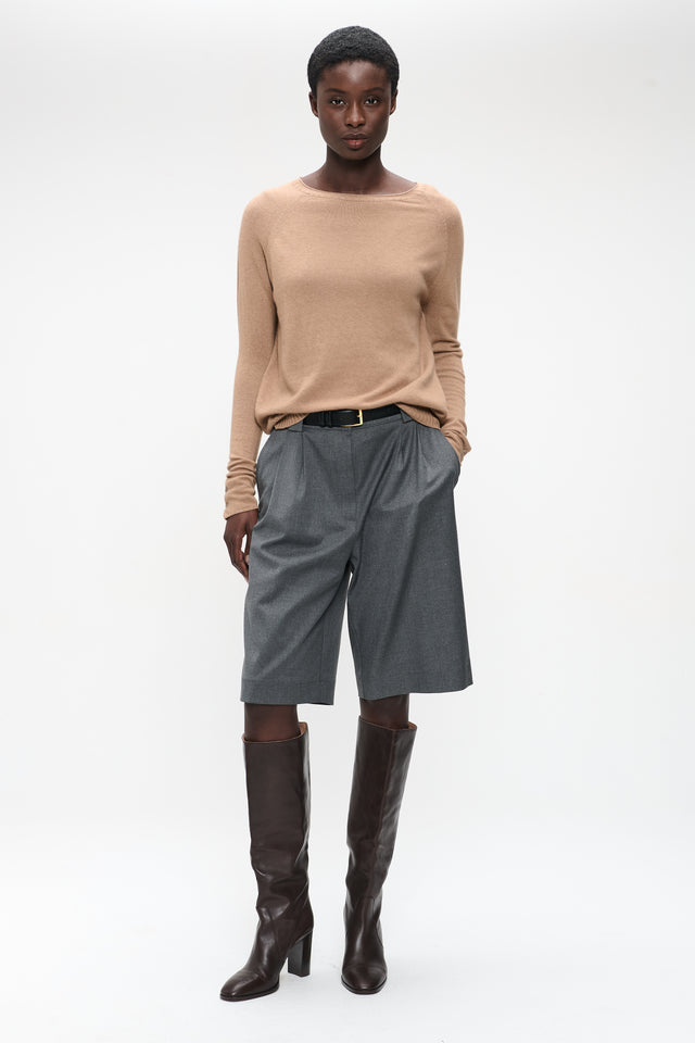 Pullover Cashmere blend 2480 | Camel