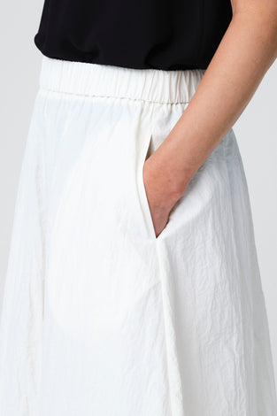 Haruna tafeta skirt | Off White