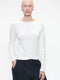 Pullover viscose pearls NB2445P | Off White