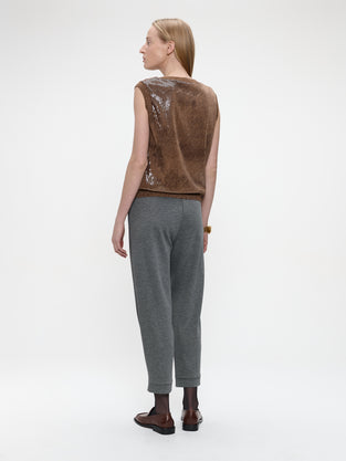 Primo viscose elastane pants | Dark Grey