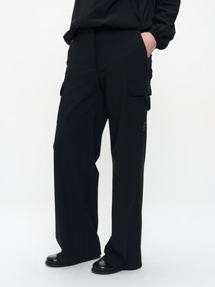 Noreen pants technical jersey | Black