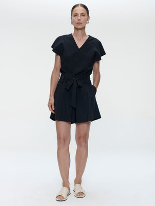 Yana shorts technical jersey | Black