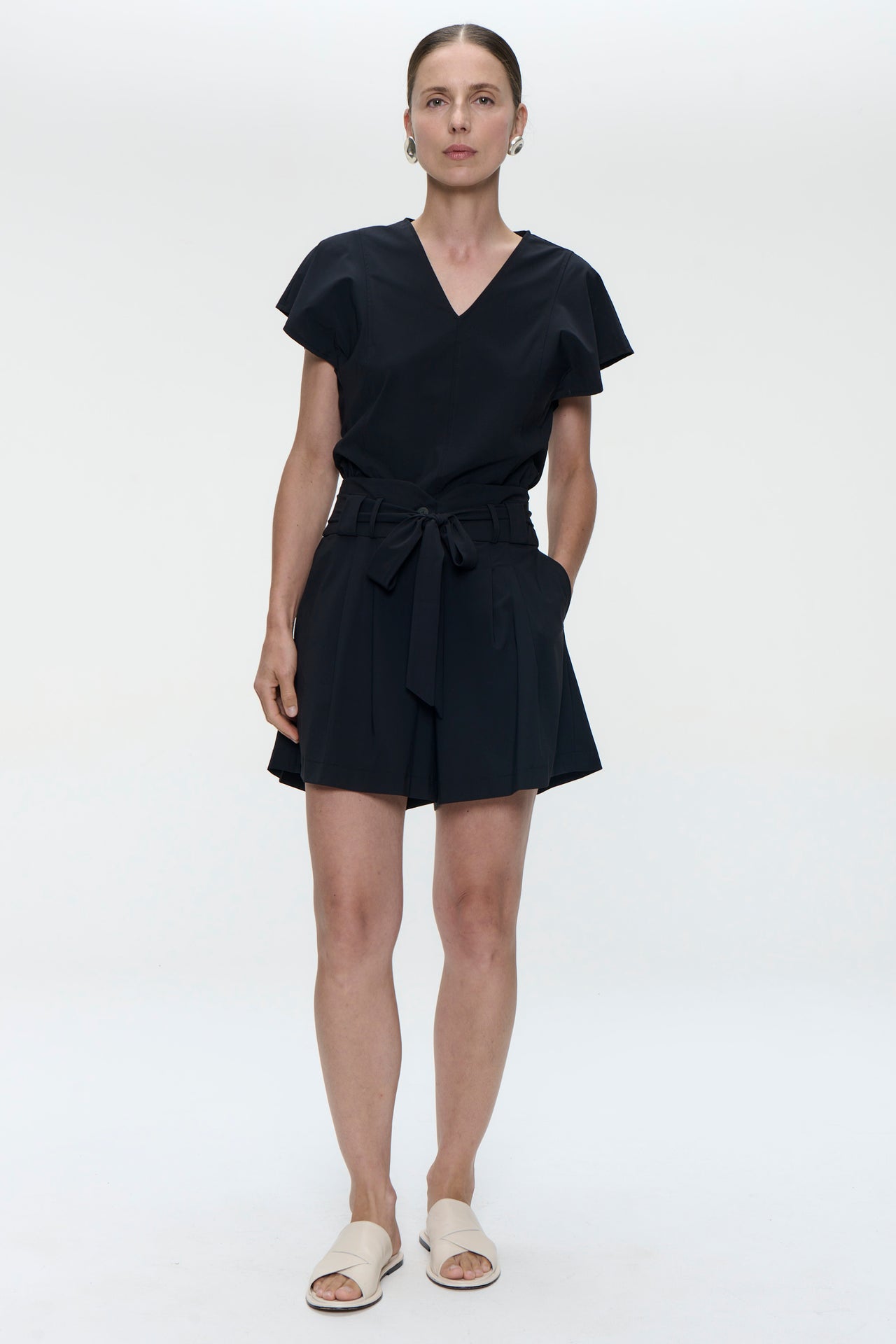 Eilis top technical jersey | Black