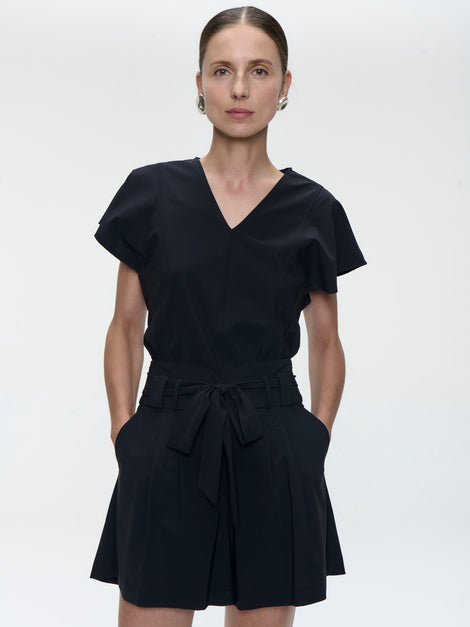 Eilis top technical jersey | Black