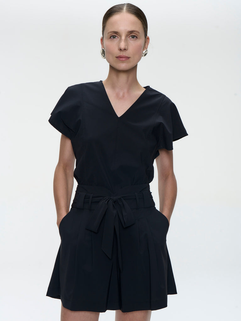 Eilis top technical jersey | Black