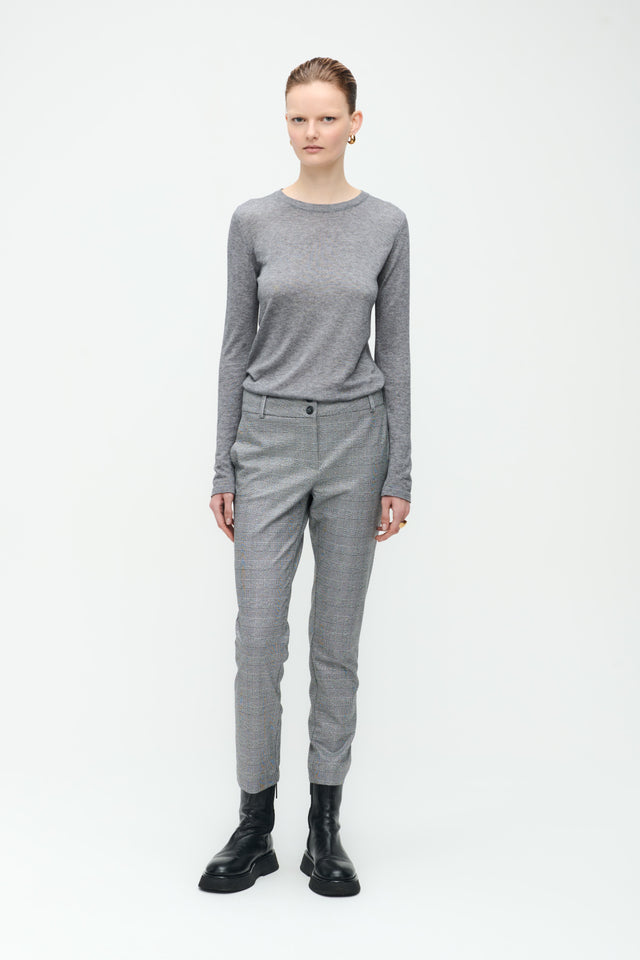 Dendy Pants | Silver Shiny