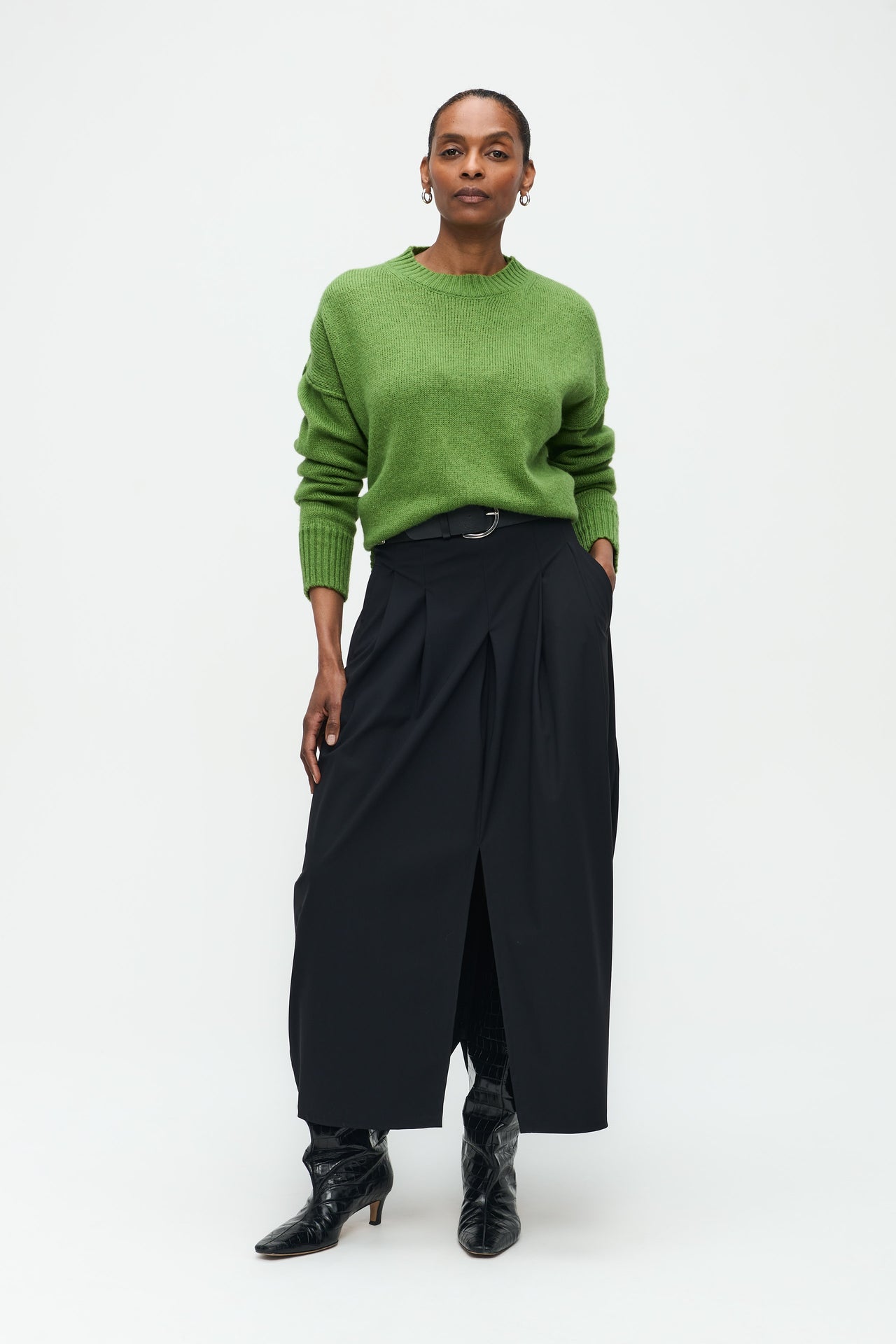 Jack Skirt Technical Jersey | Black