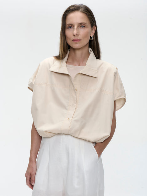Anda oversized blouse | Beige