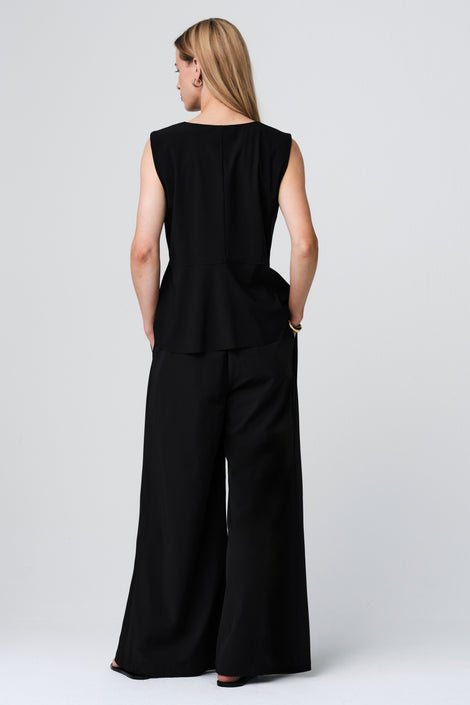 Vespa top technical jersey | Black