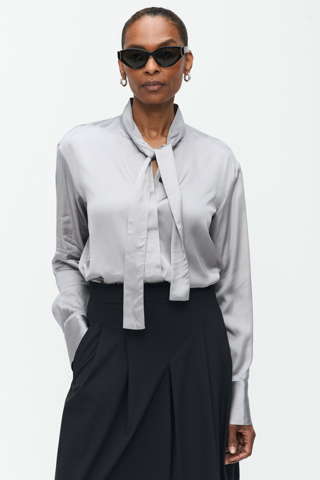 Magda Blouse | Silver