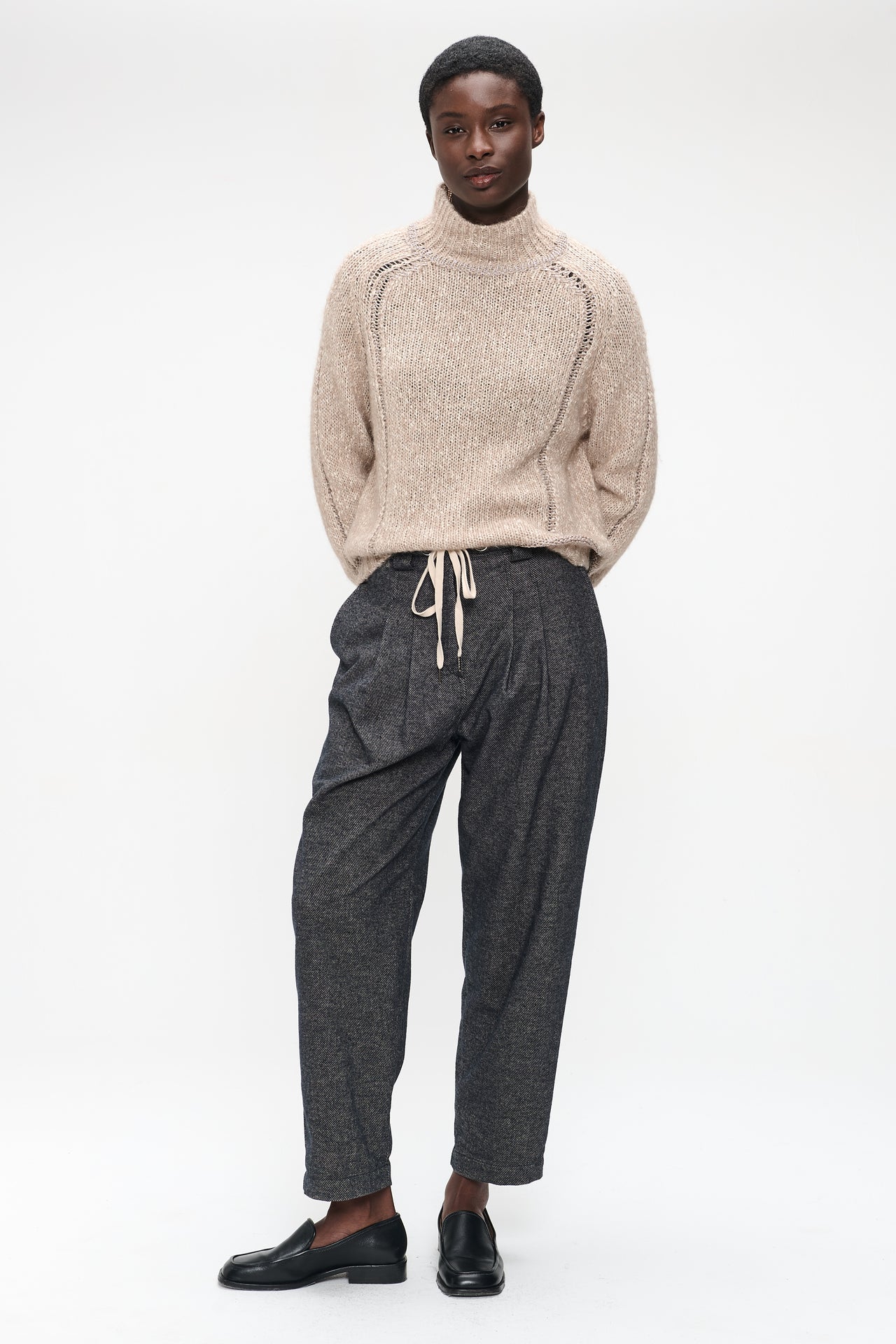 Pullover H25139 | Beige