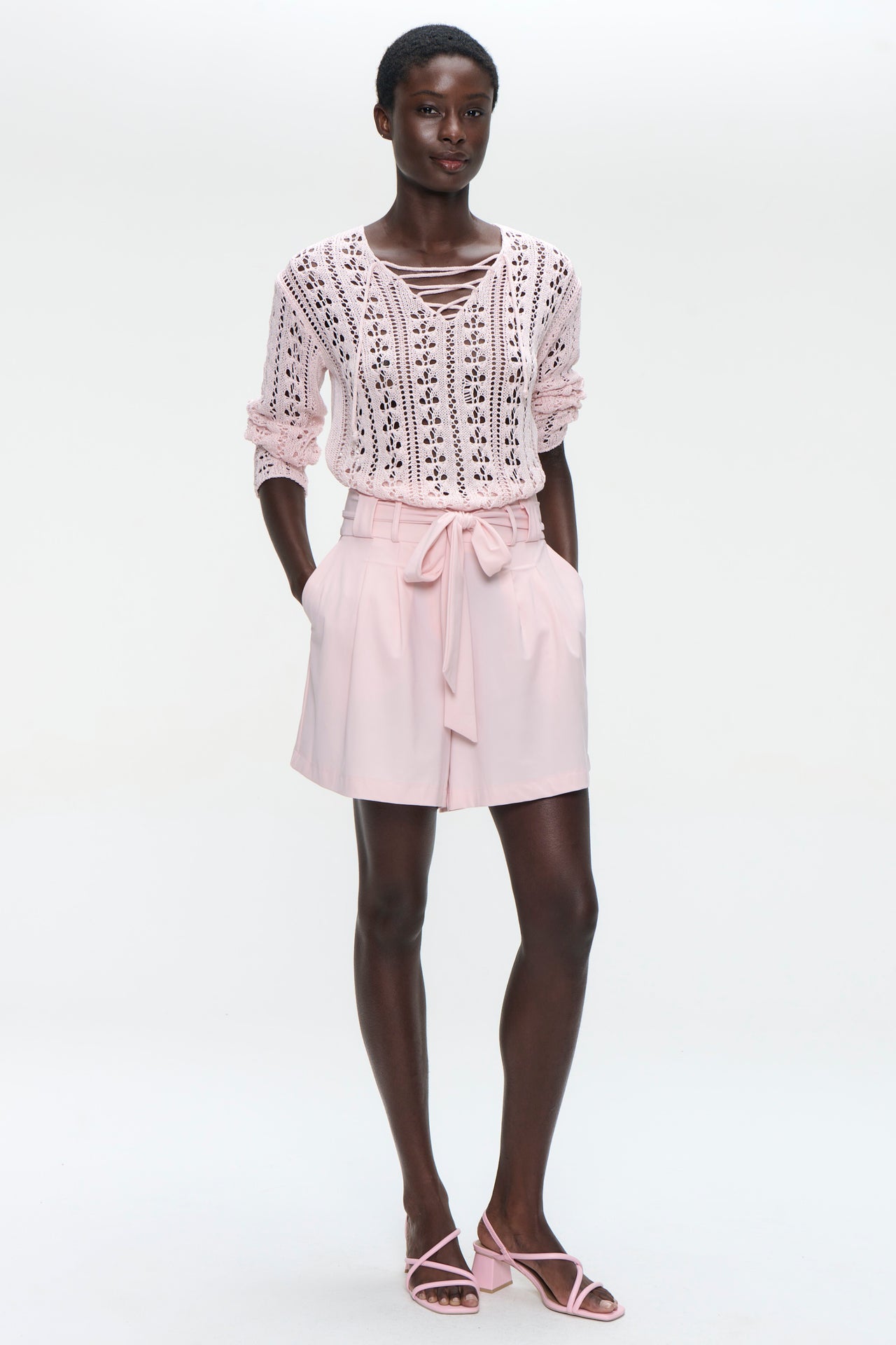 Yana shorts technical jersey | Pink