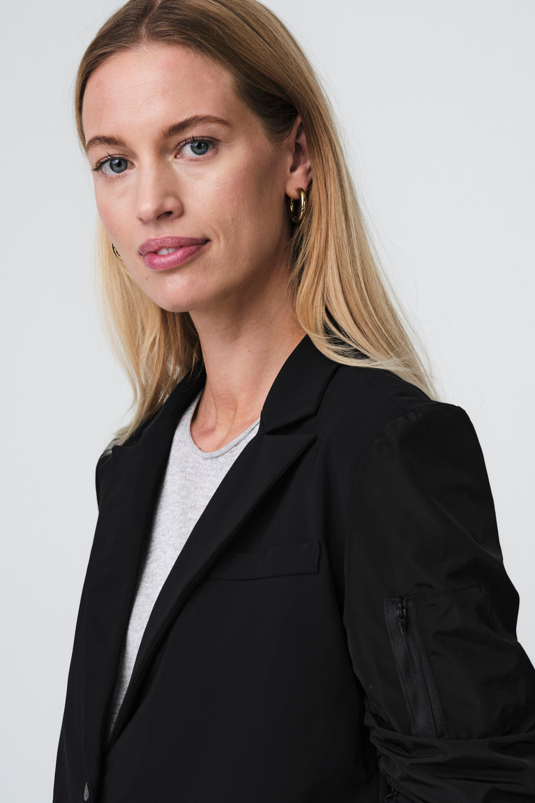 Torino jacket technical jersey | Black