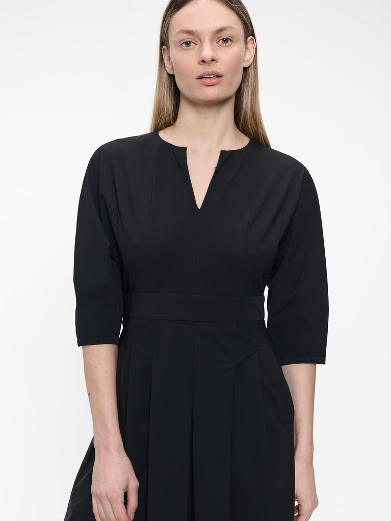 Gaara dress short technical jersey | Black