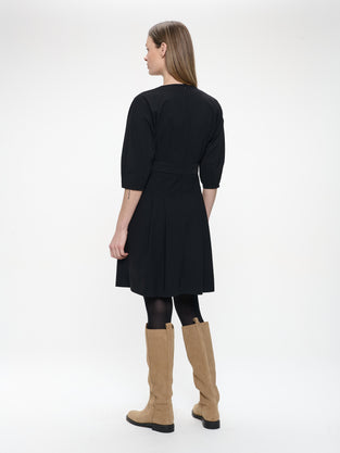 Gaara dress short technical jersey | Black